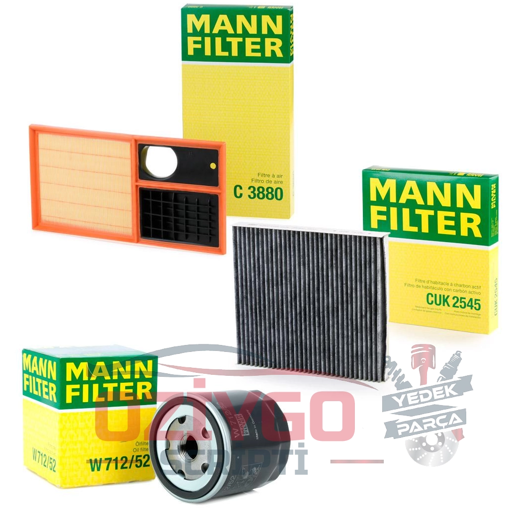 Opel Astra G 1.4 Benzinli Yağ Filtresi 1998-2005 Mann Filter